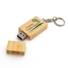 Customised bamboo memory stick